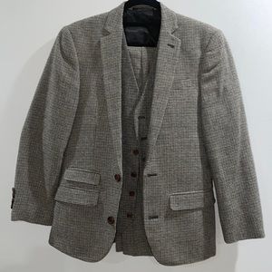 ASOS full suit, wool and polyester mix